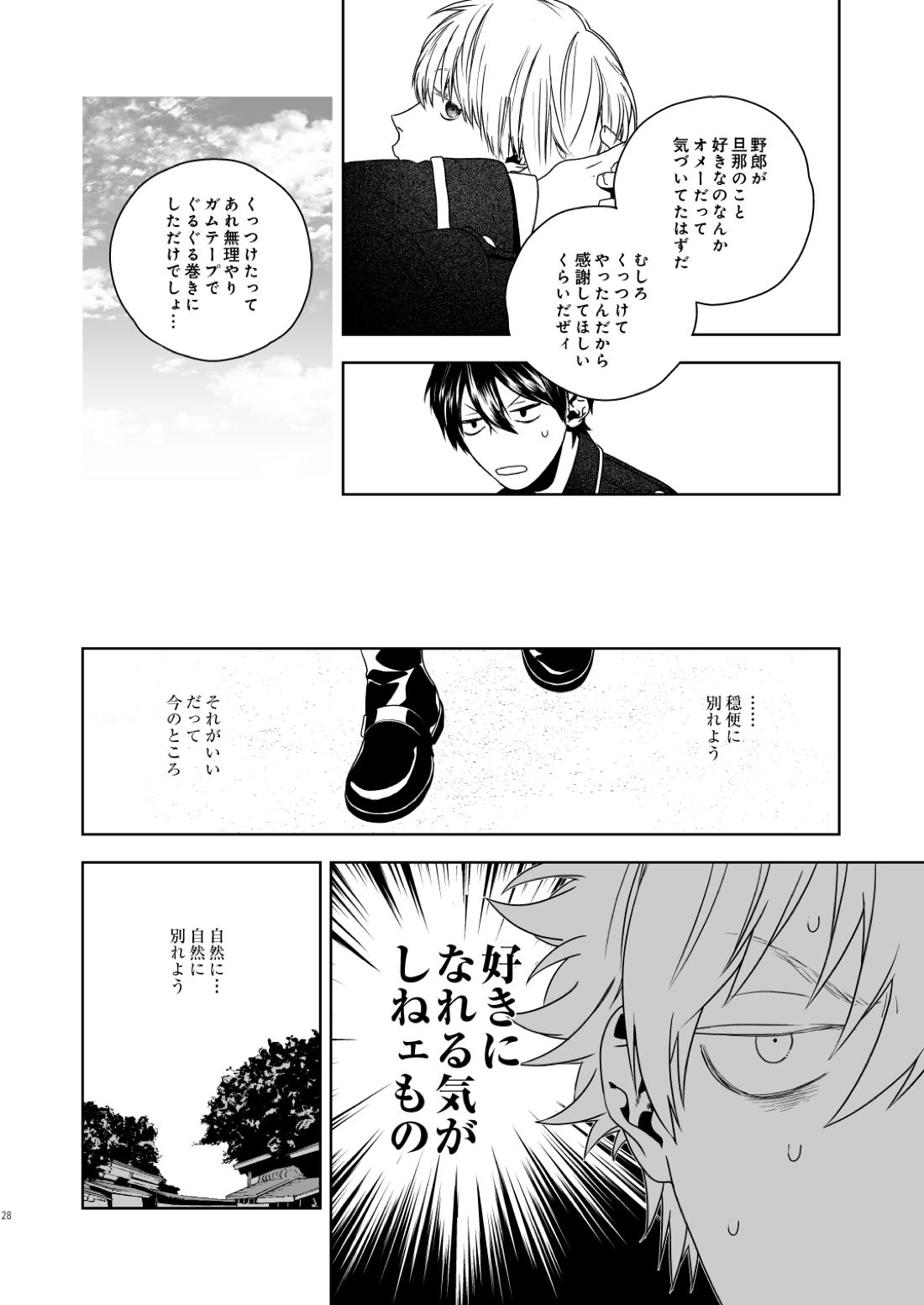 マジなら死にたい【銀魂/土銀】 page 29