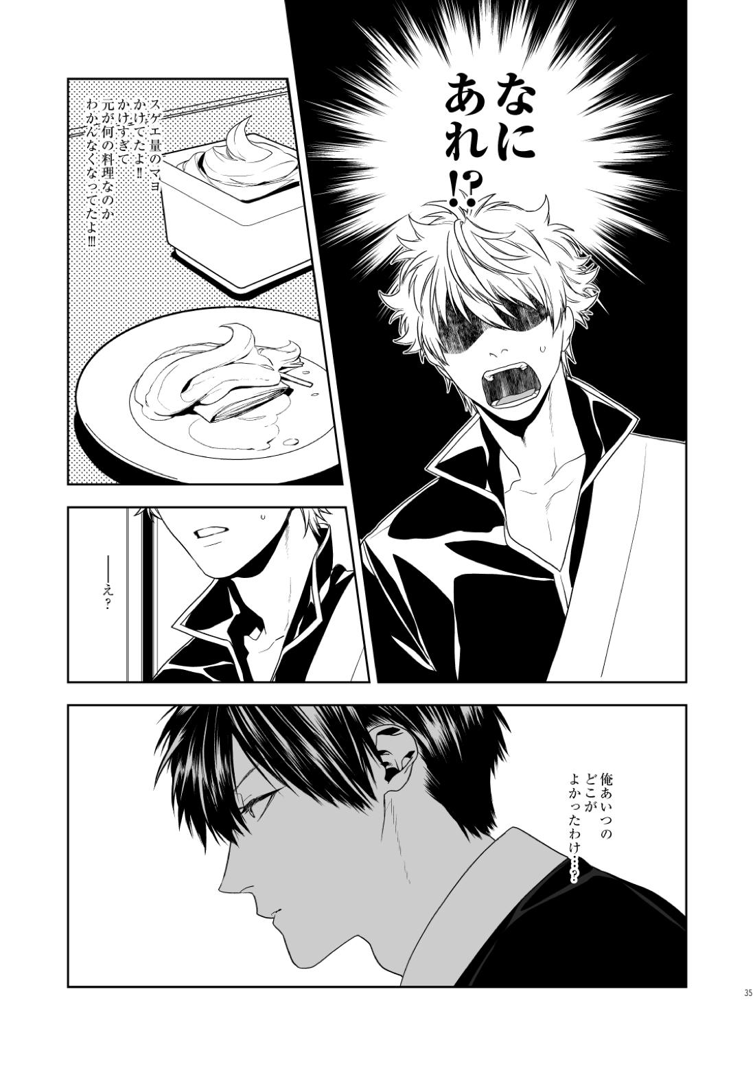 マジなら死にたい【銀魂/土銀】 page 36