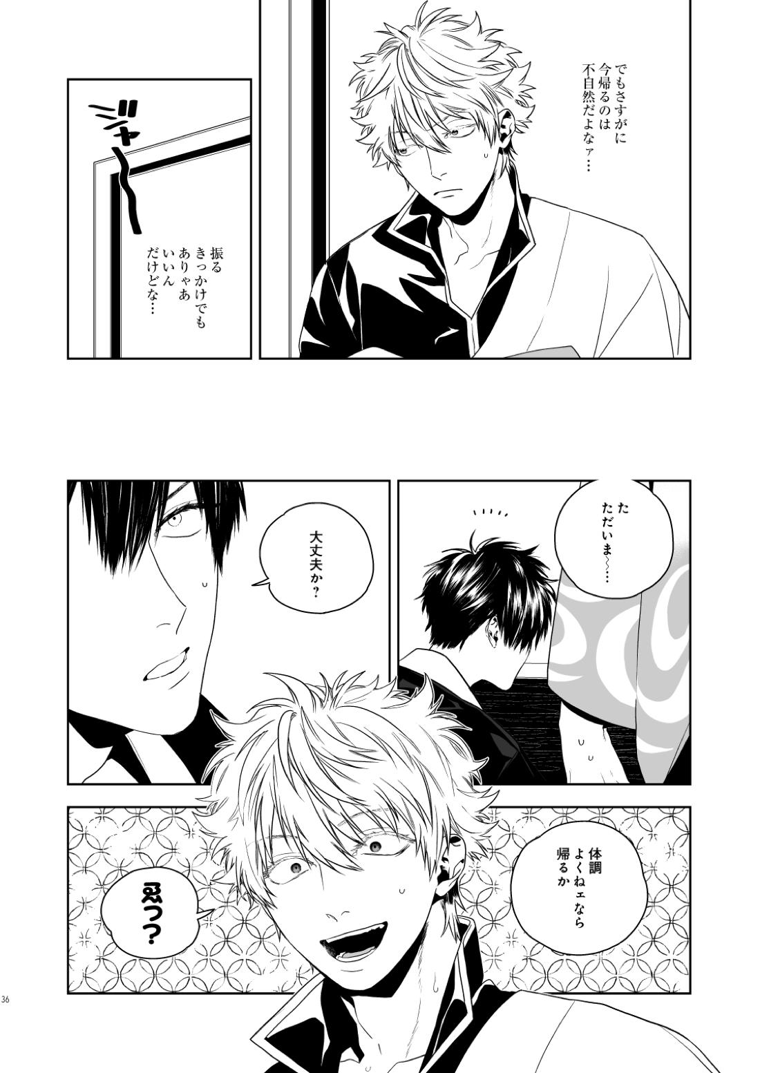 マジなら死にたい【銀魂/土銀】 page 37