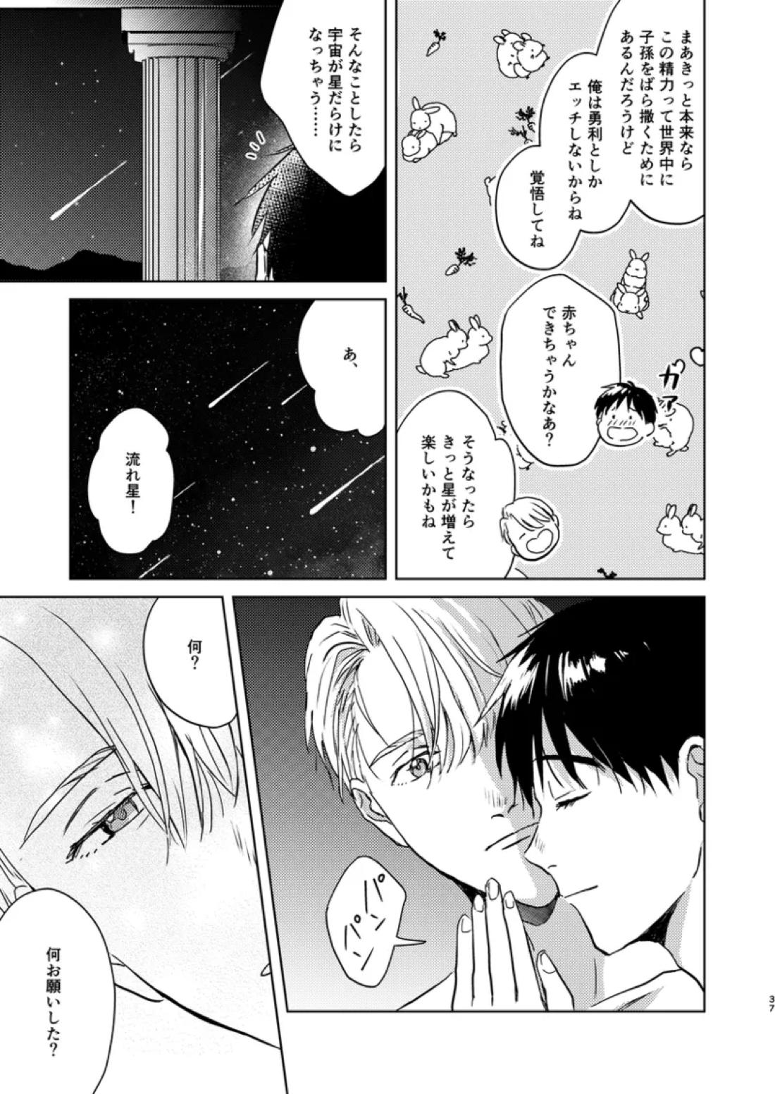 アソコがデカくて何が悪い【ユーリ!!! on ICE/ヴィク勇】 page 36