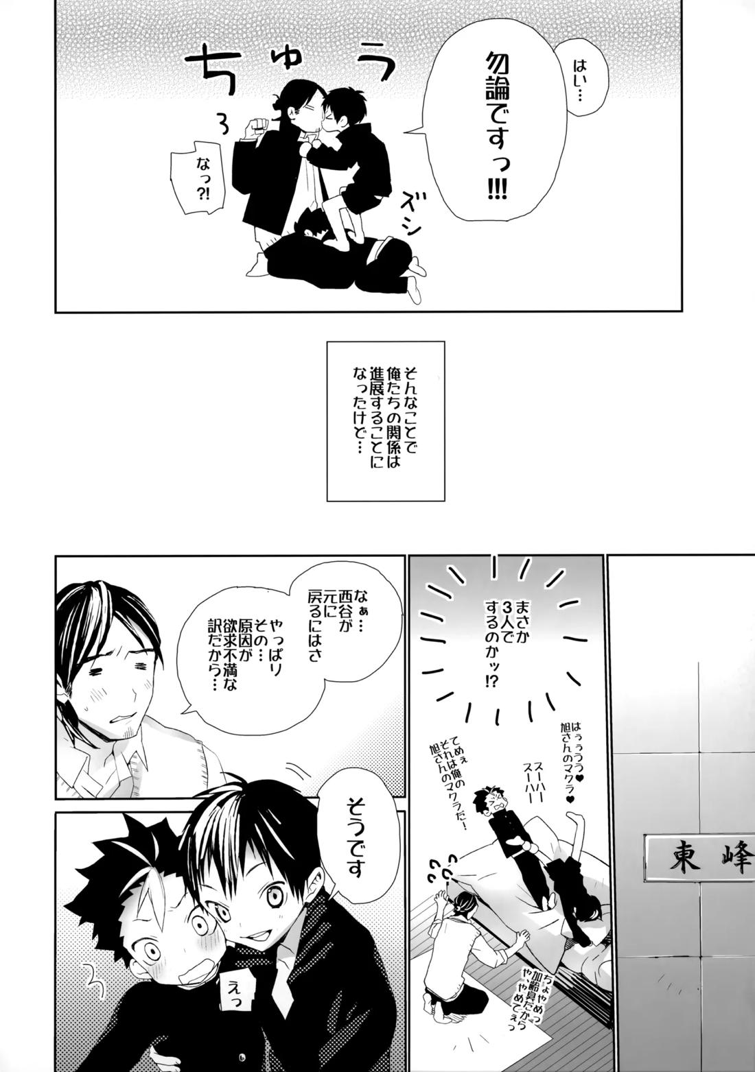 西谷は欲求不満っ？！【ハイキュー!!/旭西】 page 14