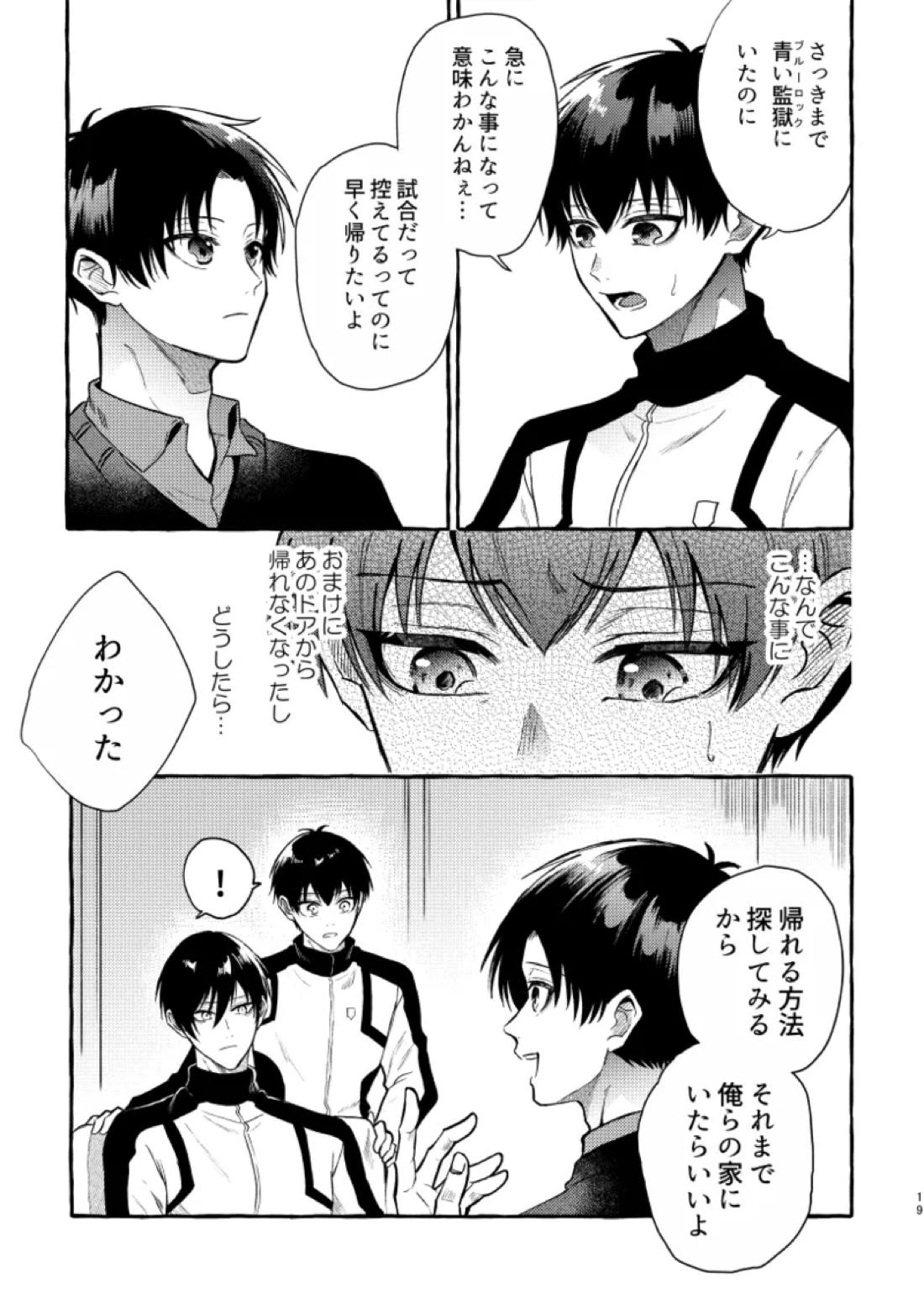 俺らにはまだ早いって！【ブルーロック/凛潔】 page 17