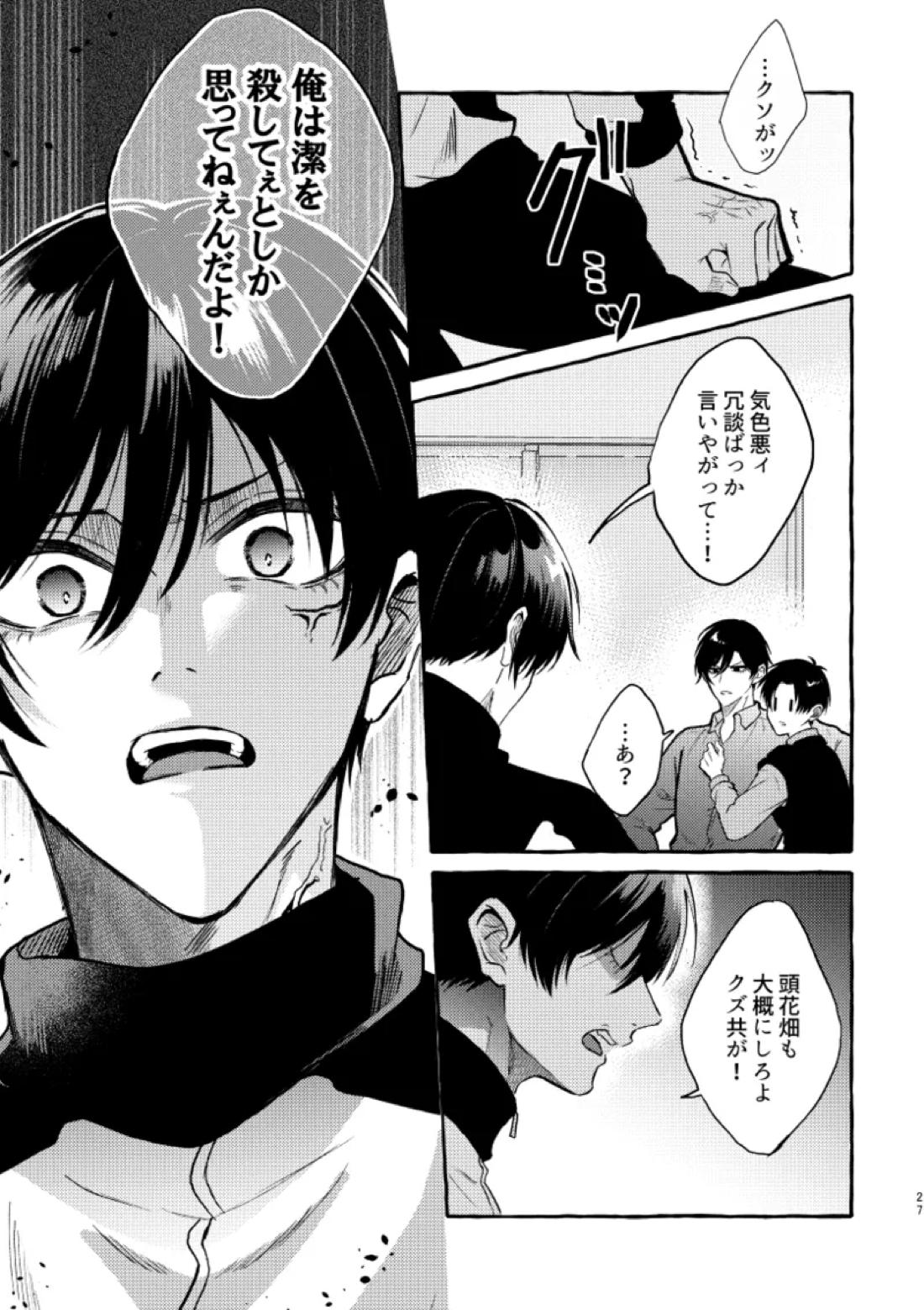 俺らにはまだ早いって！【ブルーロック/凛潔】 page 25