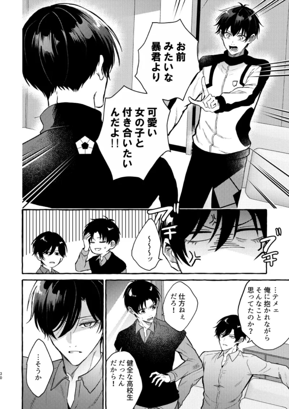 俺らにはまだ早いって！【ブルーロック/凛潔】 page 28