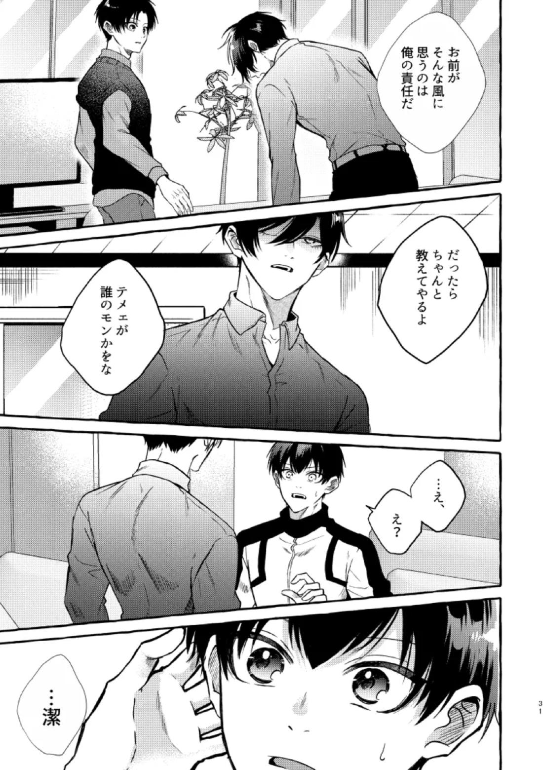 俺らにはまだ早いって！【ブルーロック/凛潔】 page 29