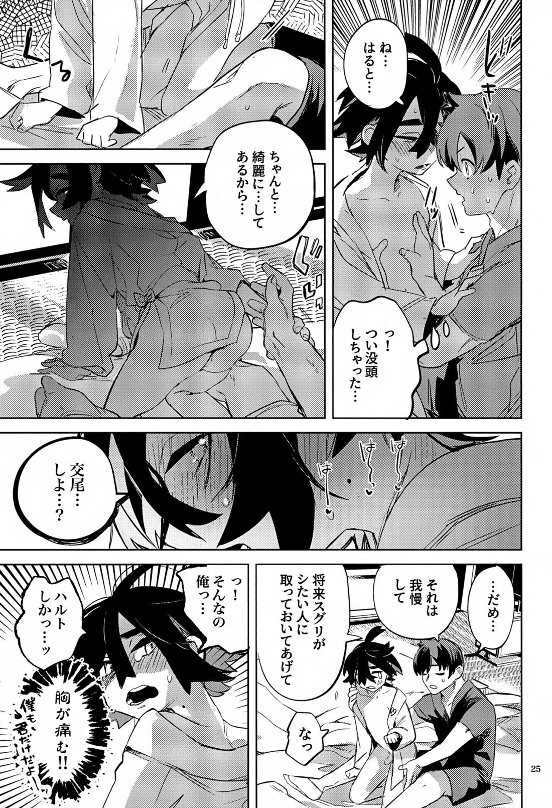 時空超越キタカミ淫習【ポケモン/ハルスグ】 page 24