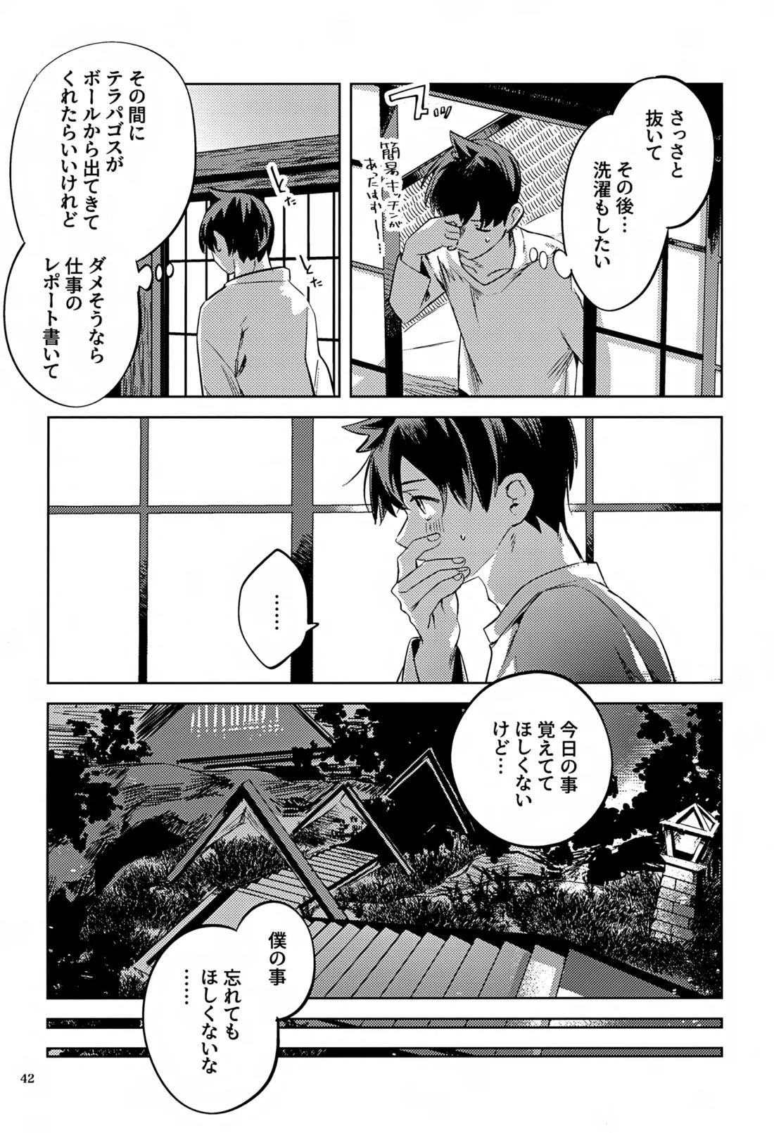 時空超越キタカミ淫習【ポケモン/ハルスグ】 page 41