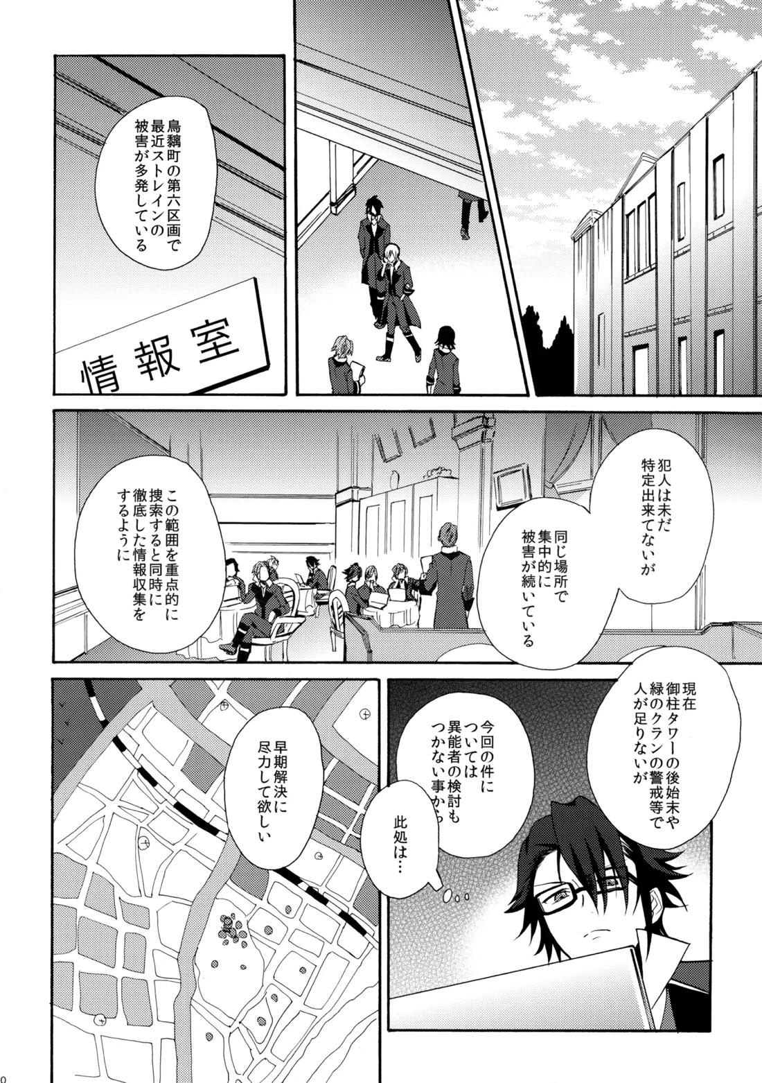 瞳をあけてみる夢【K/猿美】 page 11