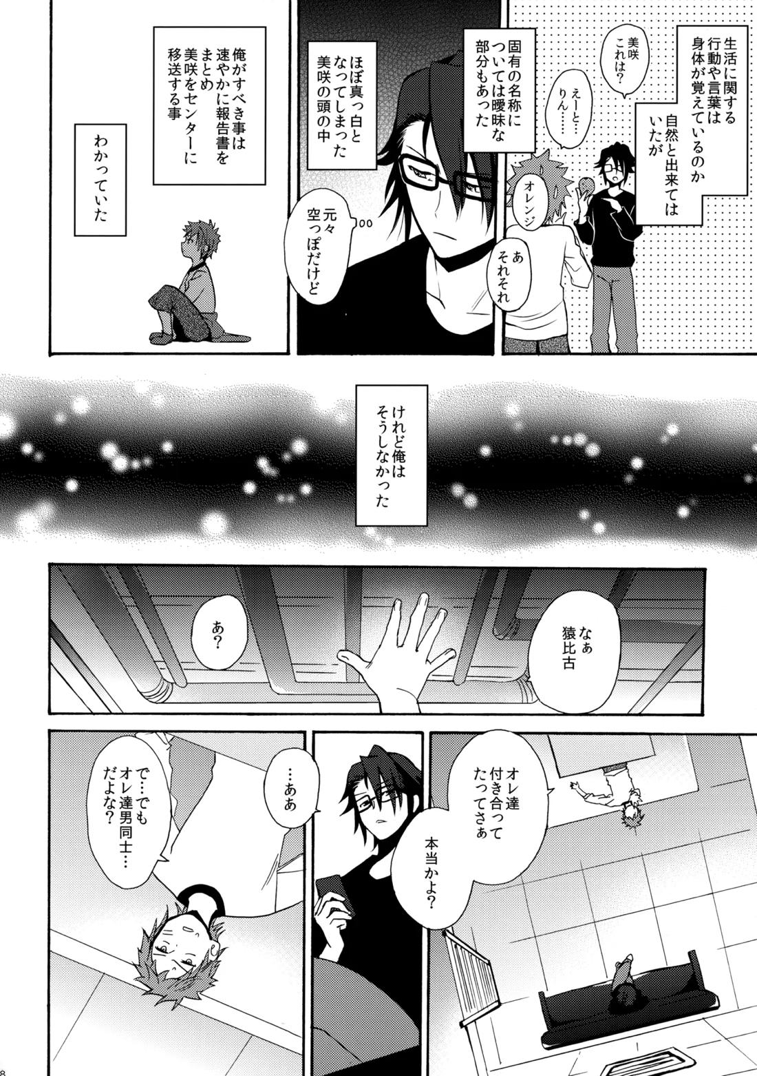 瞳をあけてみる夢【K/猿美】 page 19