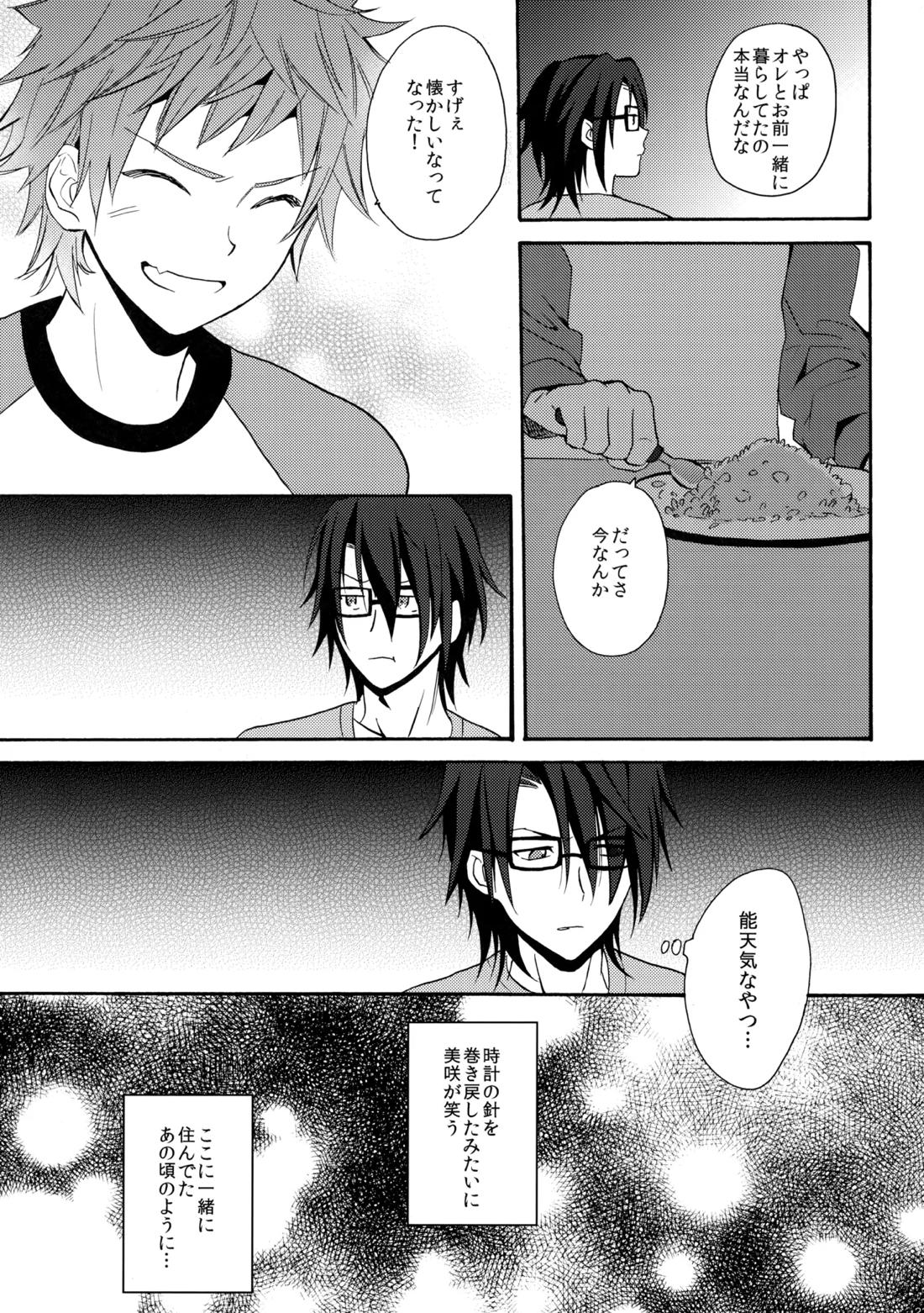 瞳をあけてみる夢【K/猿美】 page 24