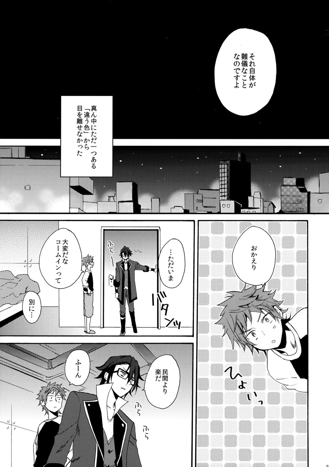 瞳をあけてみる夢【K/猿美】 page 56