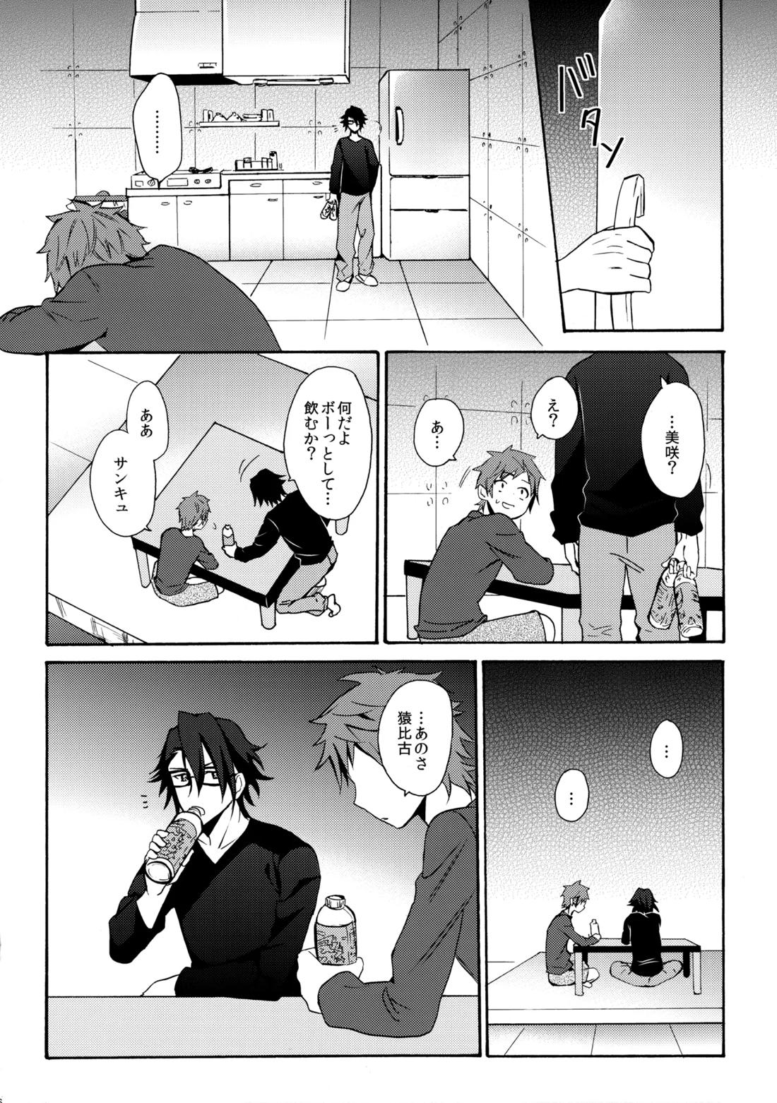 瞳をあけてみる夢【K/猿美】 page 77