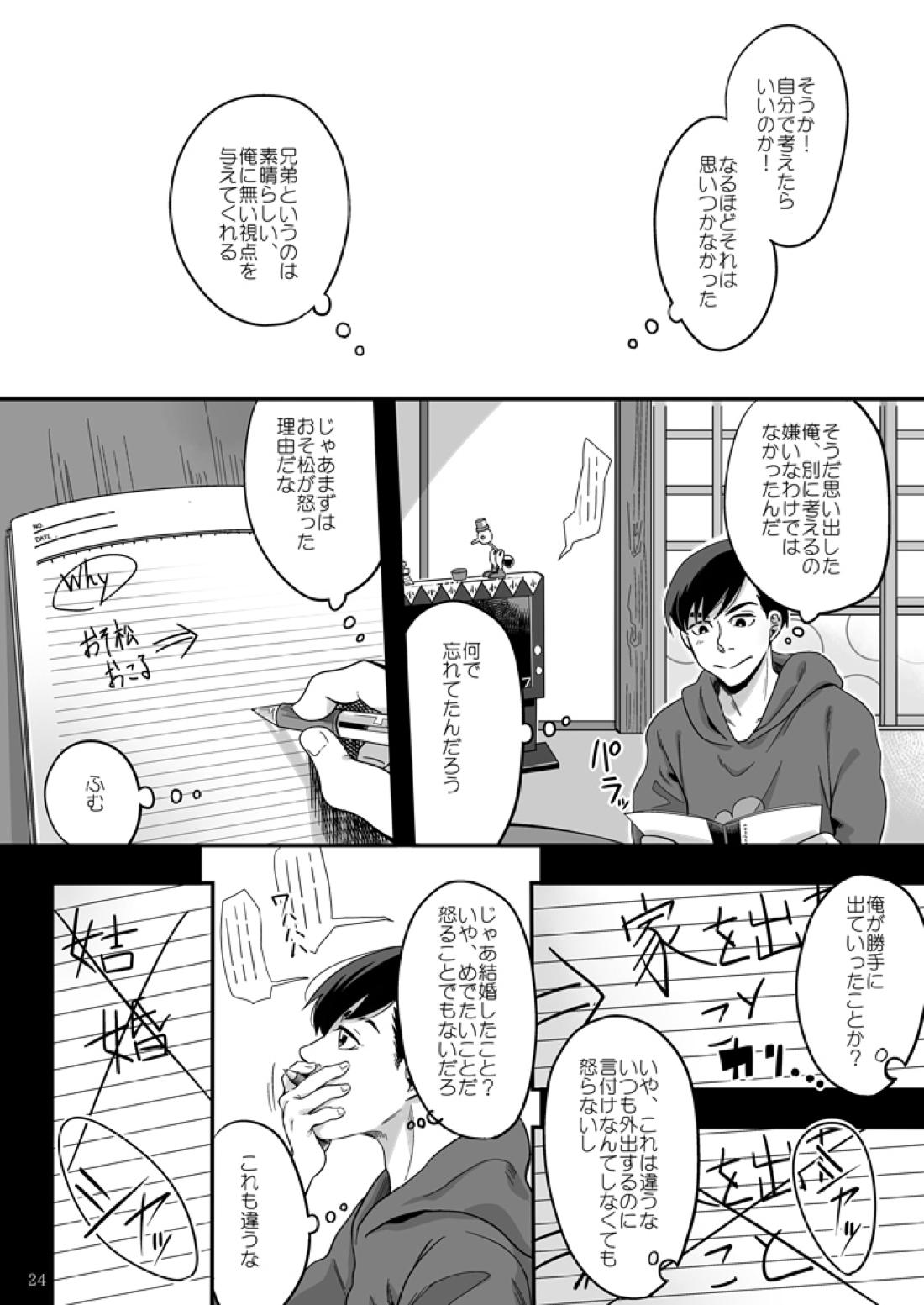松野カラ松の不在 及び神様の行方【おそ松さん/おそカラ】 page 25
