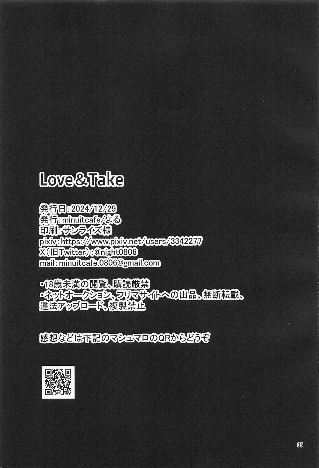 Love and Take【プロジェクトセカイ/彰冬】 page 34