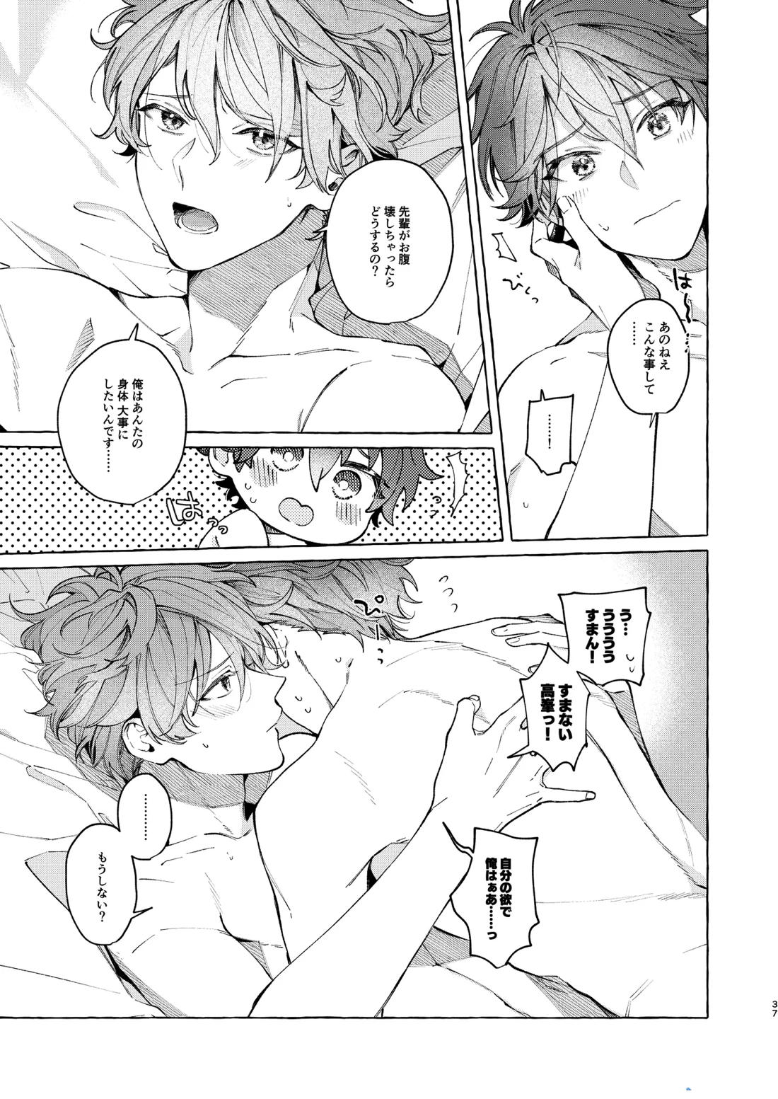 早起きはほんとうに百億の徳？【あんさんぶるスターズ!/翠千(みどちあ)】 page 35