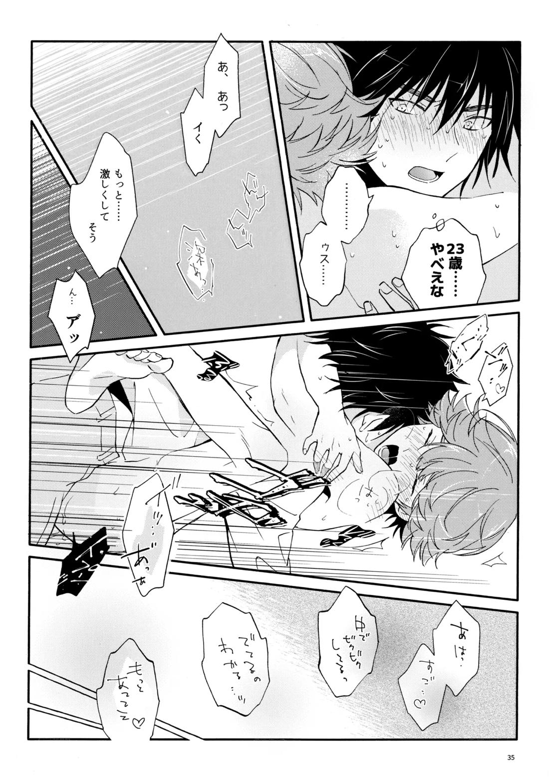 マイディアスワップ【ヒカルの碁/加賀三谷】 page 34