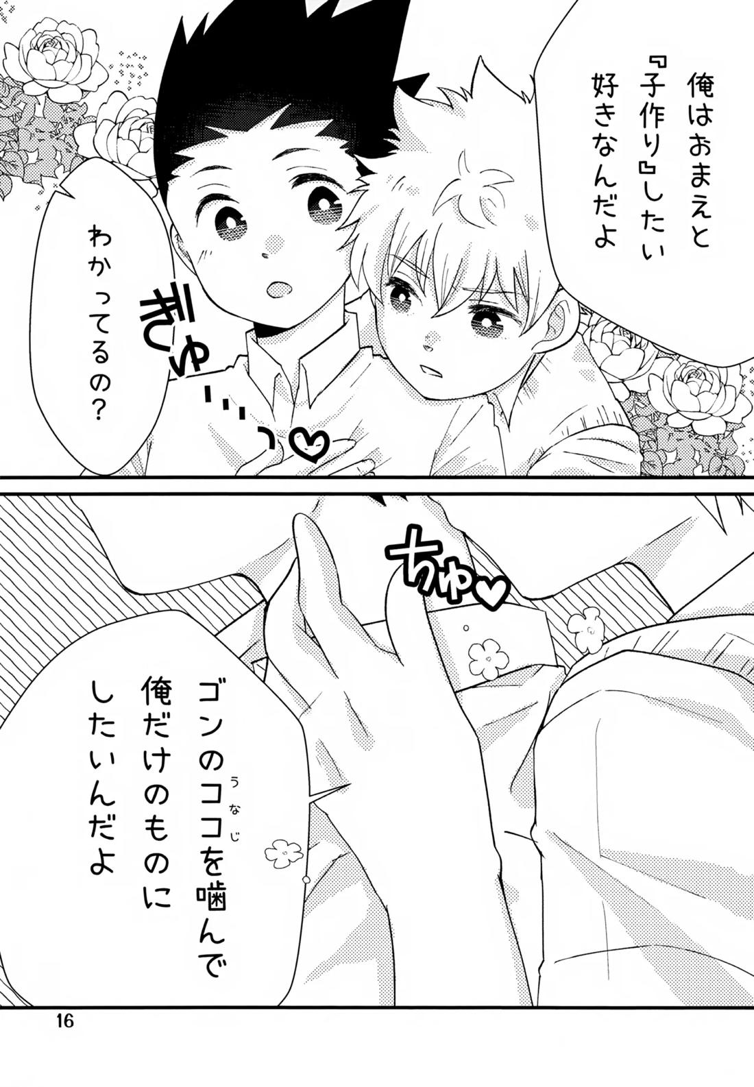 鈍感DESTINY【HUNTER×HUNTER/キルゴン】 page 15