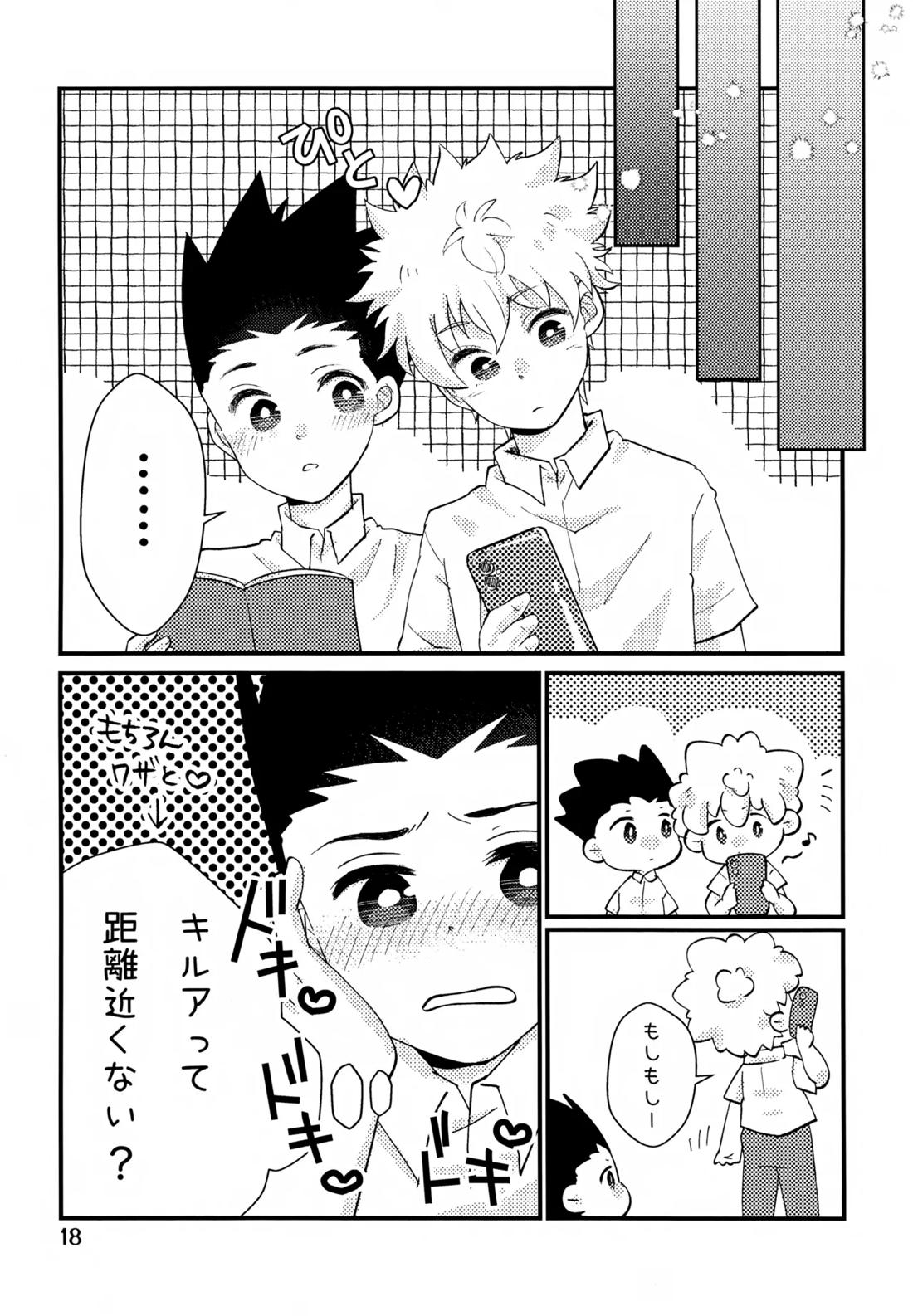 鈍感DESTINY【HUNTER×HUNTER/キルゴン】 page 17