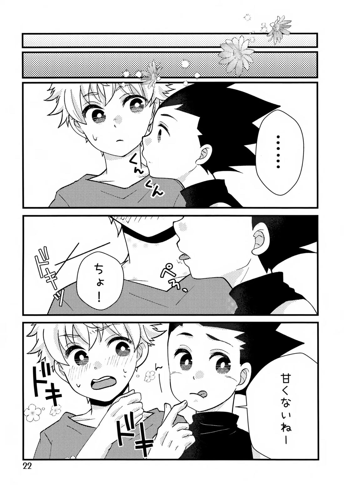 鈍感DESTINY【HUNTER×HUNTER/キルゴン】 page 21