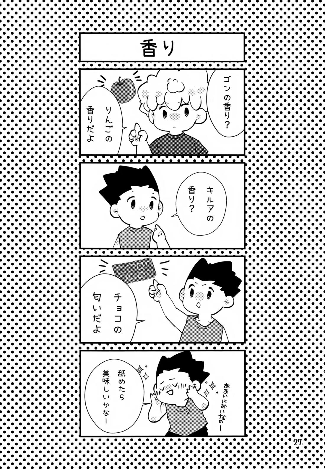 鈍感DESTINY【HUNTER×HUNTER/キルゴン】 page 26