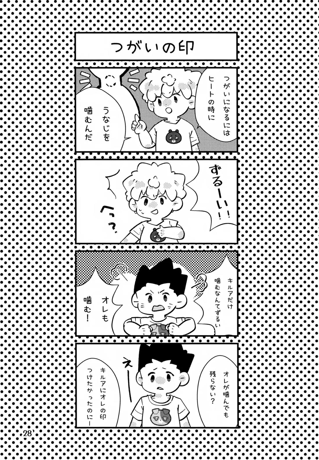 鈍感DESTINY【HUNTER×HUNTER/キルゴン】 page 27