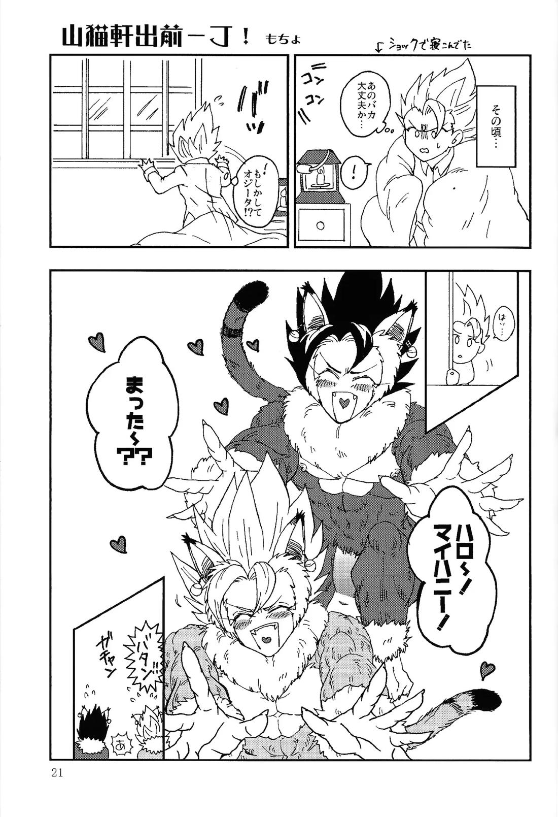 異類上等！ 〜続・注文の多い料理店〜【ドラゴンボール/ベジゴジ】 page 20