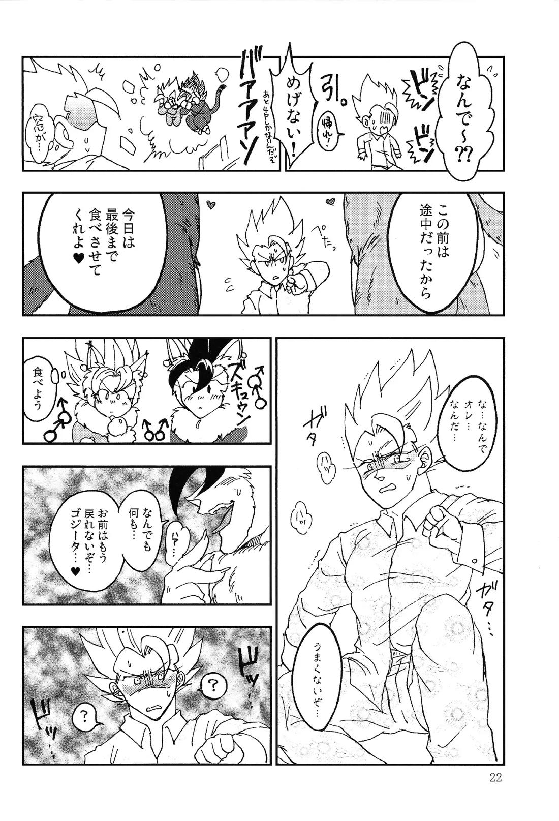 異類上等！ 〜続・注文の多い料理店〜【ドラゴンボール/ベジゴジ】 page 21