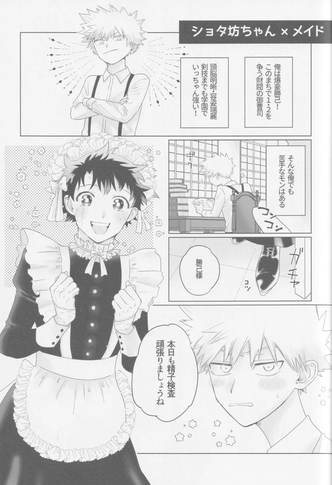 ぱられる ぱにっく【僕のヒーローアカデミア/勝デク】 page 26