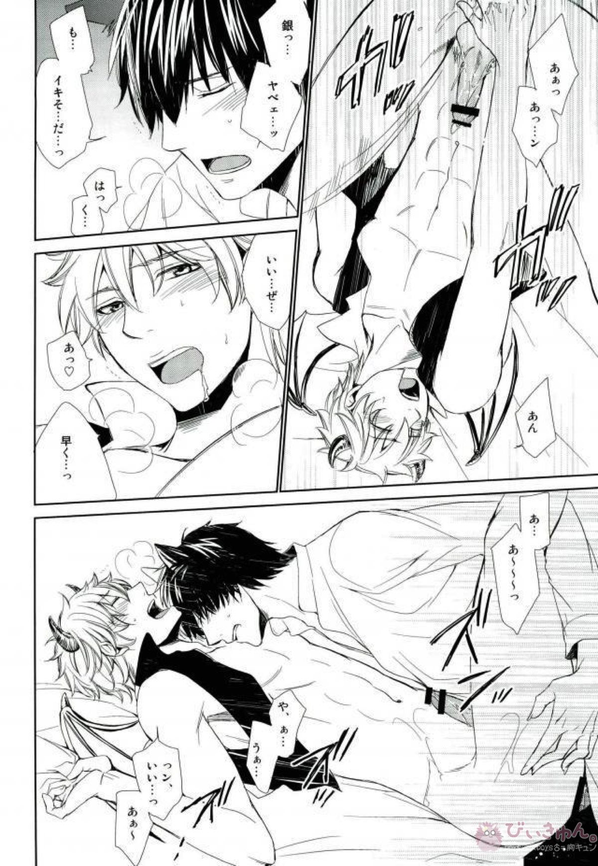腹ぺこアクマとオオカミ男【銀魂/土銀】 page 15