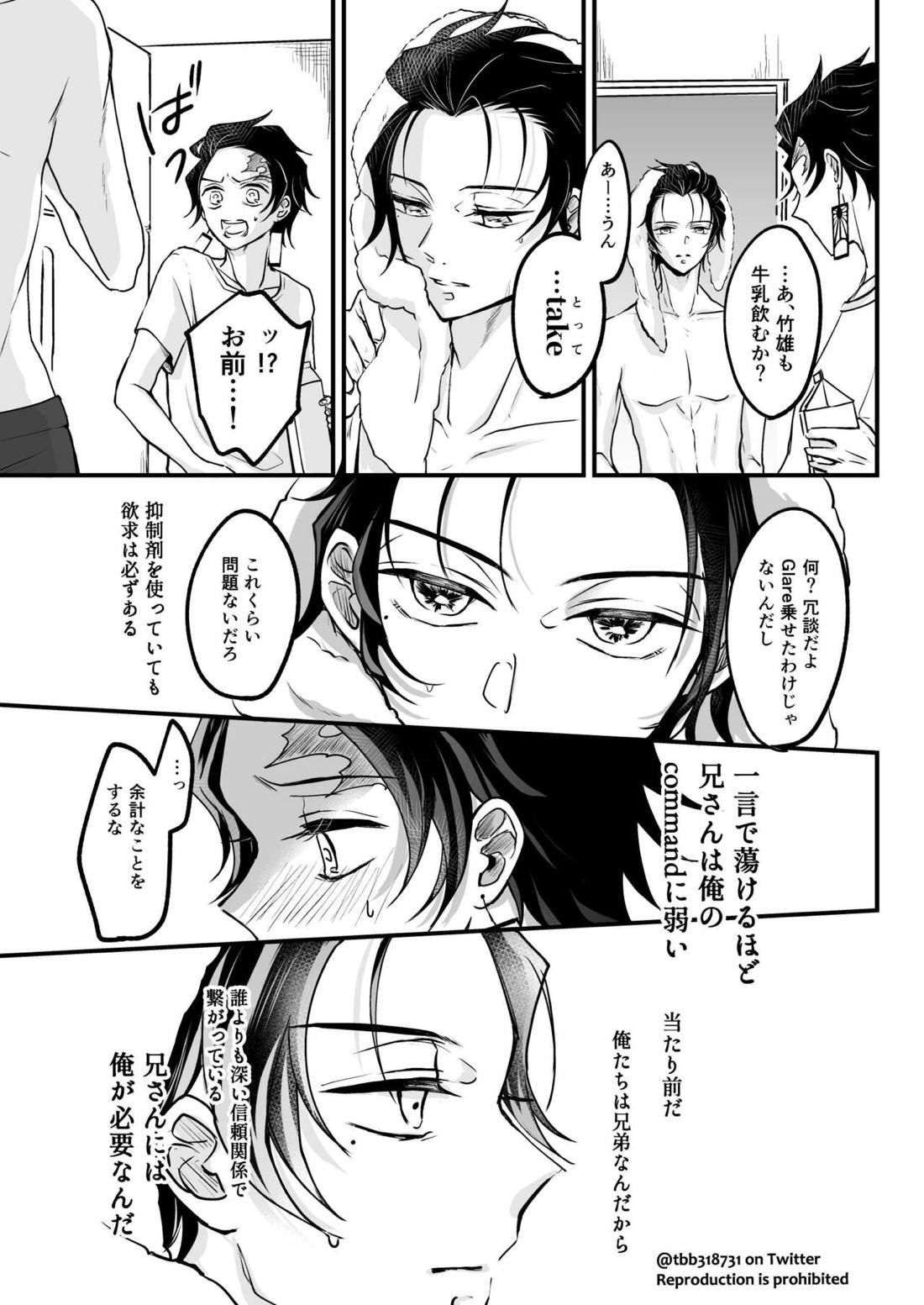 竹炭玉簾①【鬼滅の刃/竹炭】 page 11