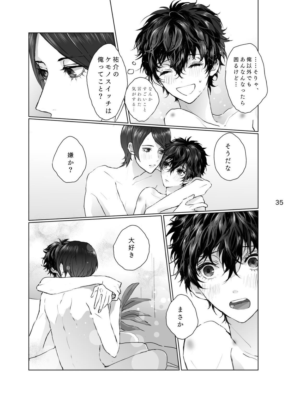 シャボン玉より君のくちびる【ペルソナ5/喜多主】 page 34