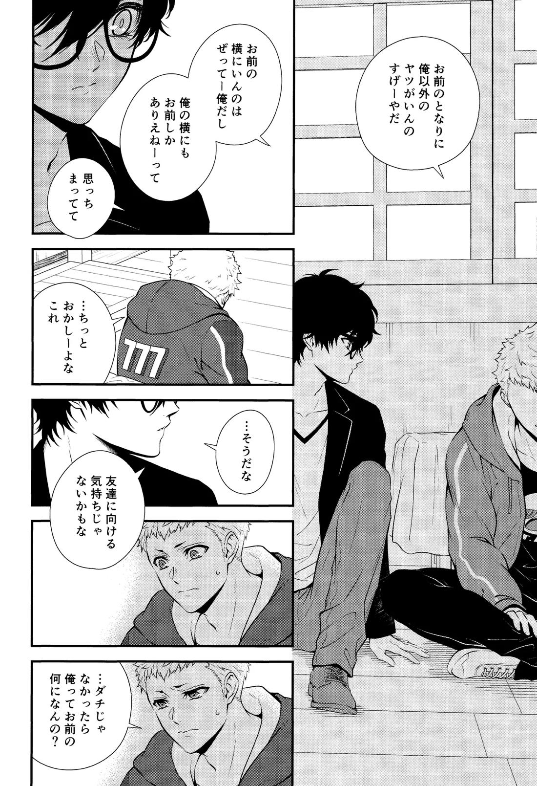 Crush on you!【ペルソナ5/竜主】 page 24