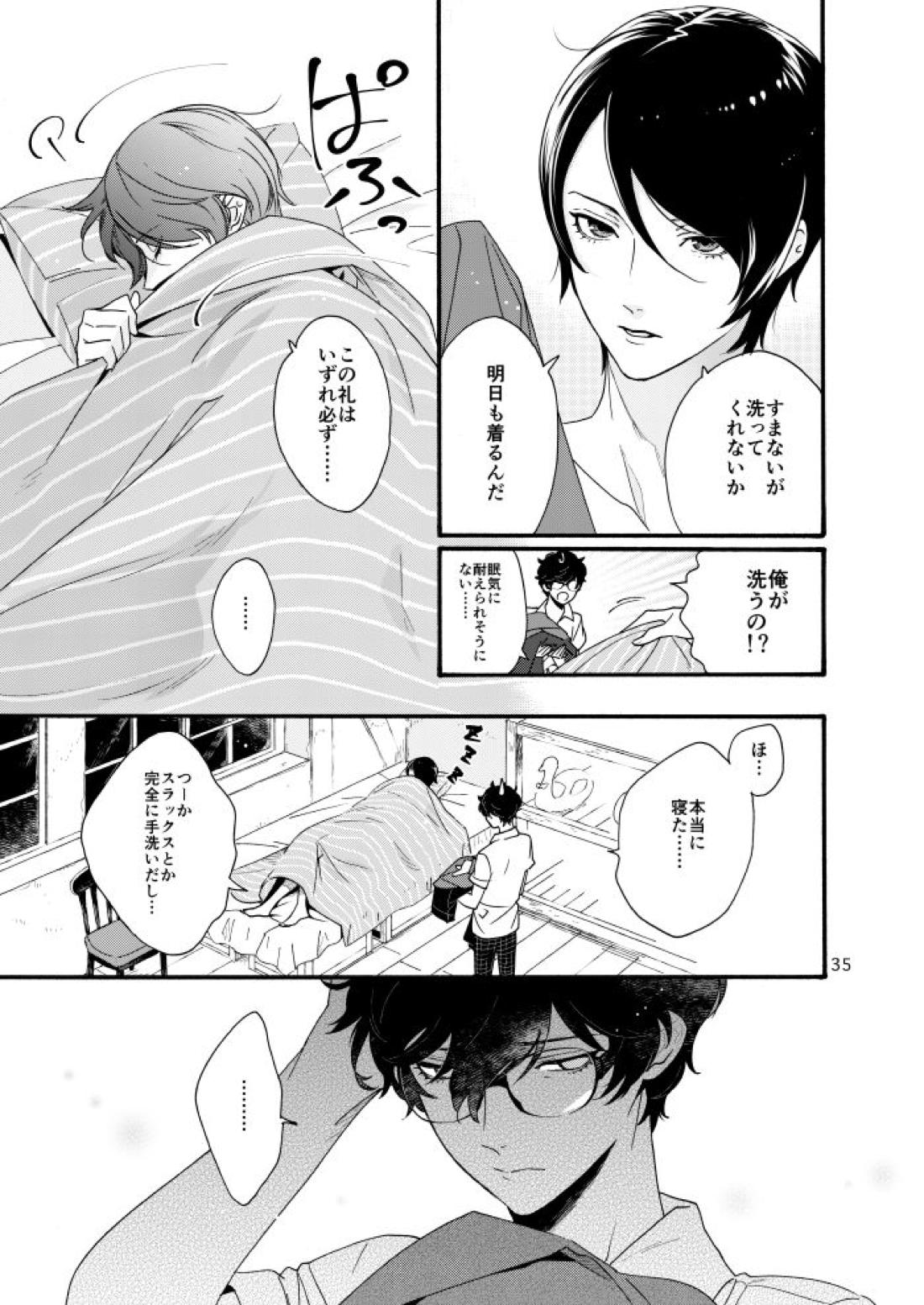 私は愚か者【ペルソナ5/主喜多】 page 33