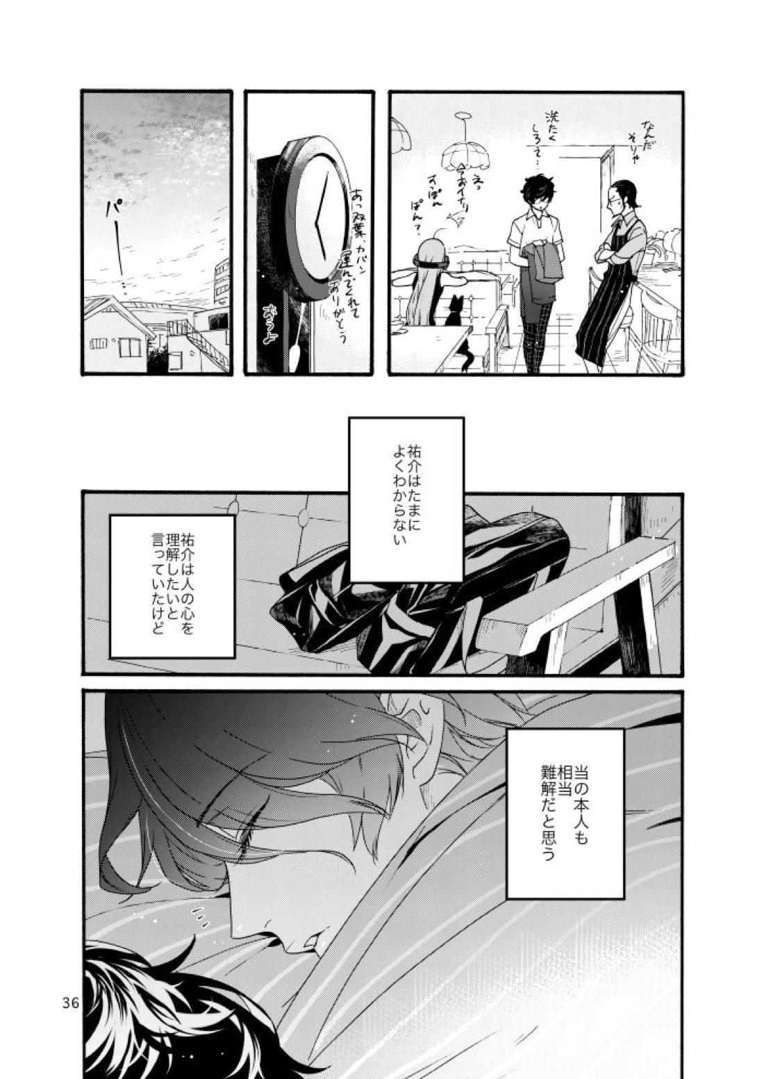 私は愚か者【ペルソナ5/主喜多】 page 34