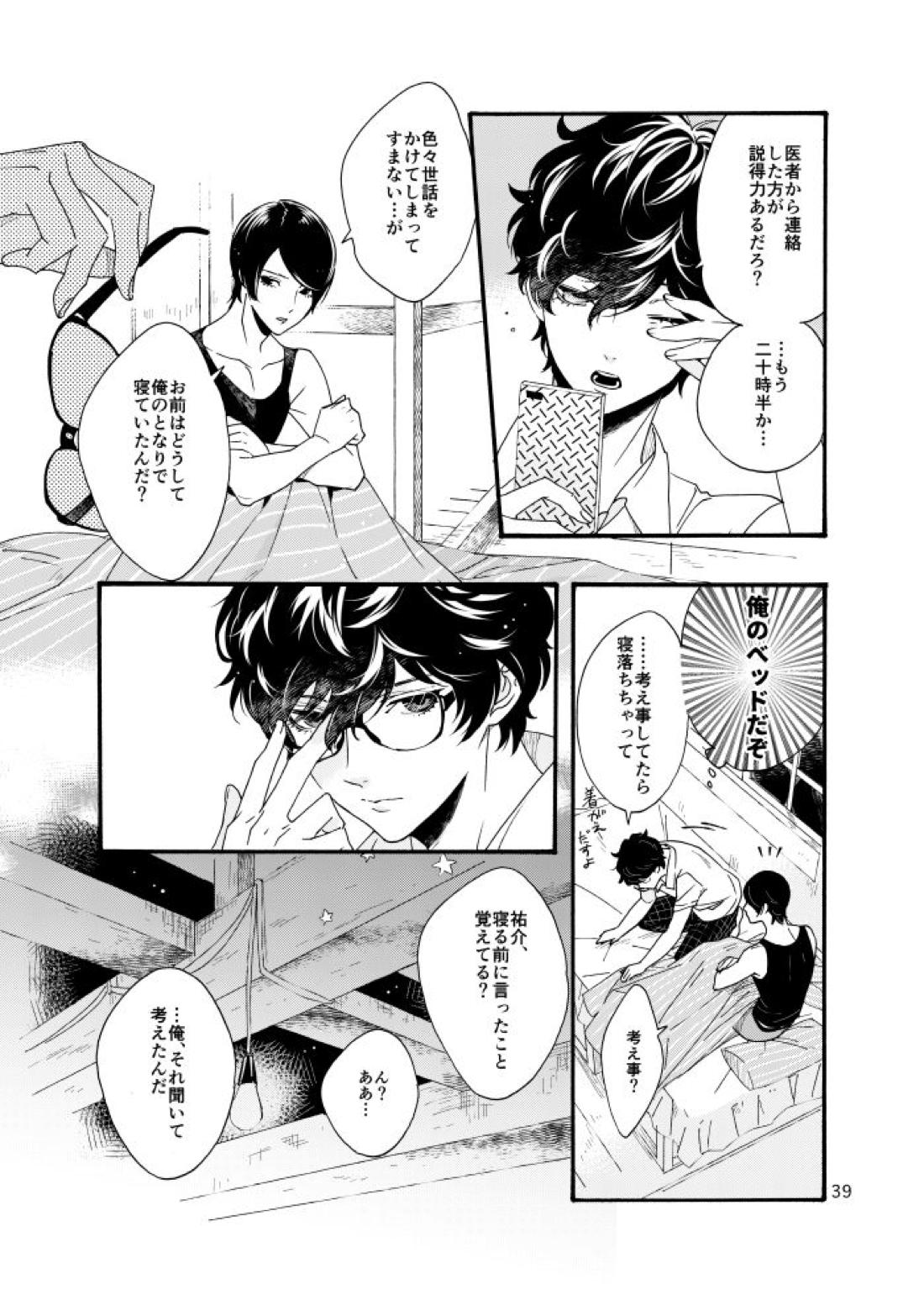 私は愚か者【ペルソナ5/主喜多】 page 37