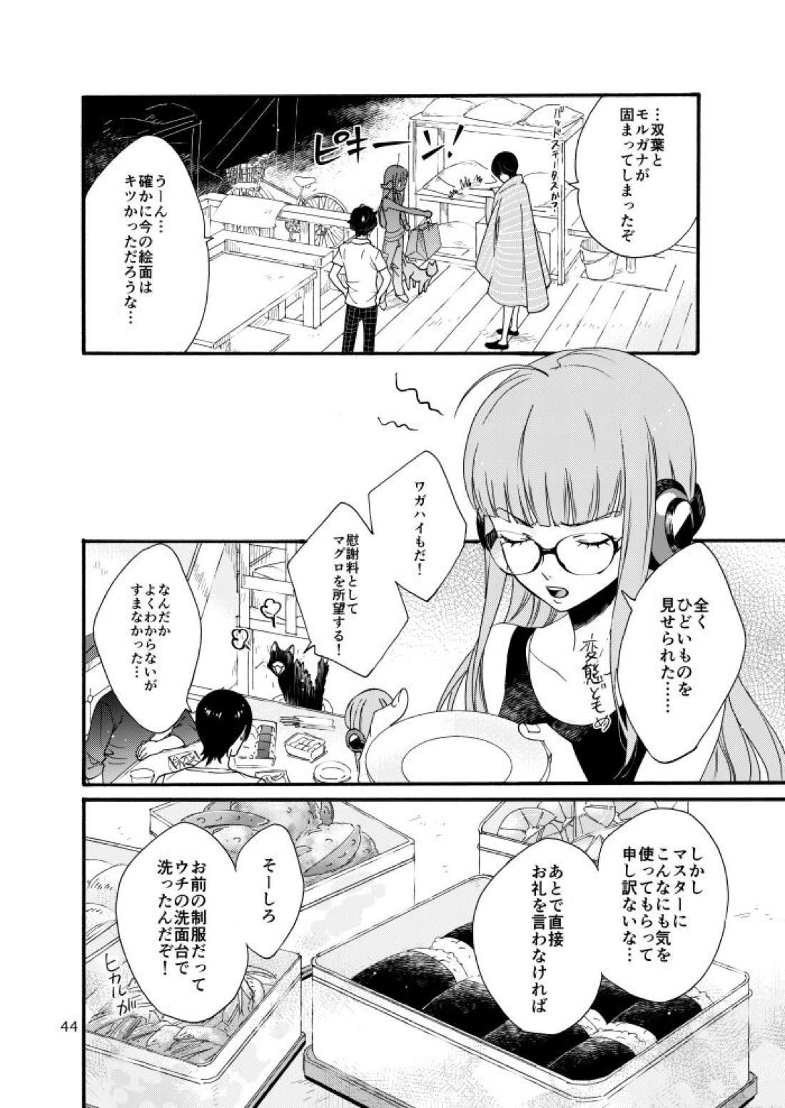 私は愚か者【ペルソナ5/主喜多】 page 42