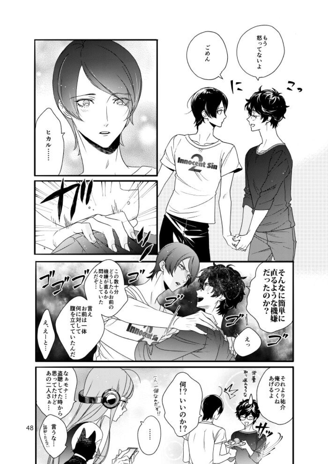 私は愚か者【ペルソナ5/主喜多】 page 46