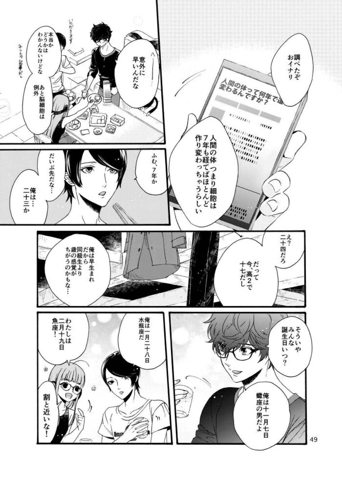 私は愚か者【ペルソナ5/主喜多】 page 47