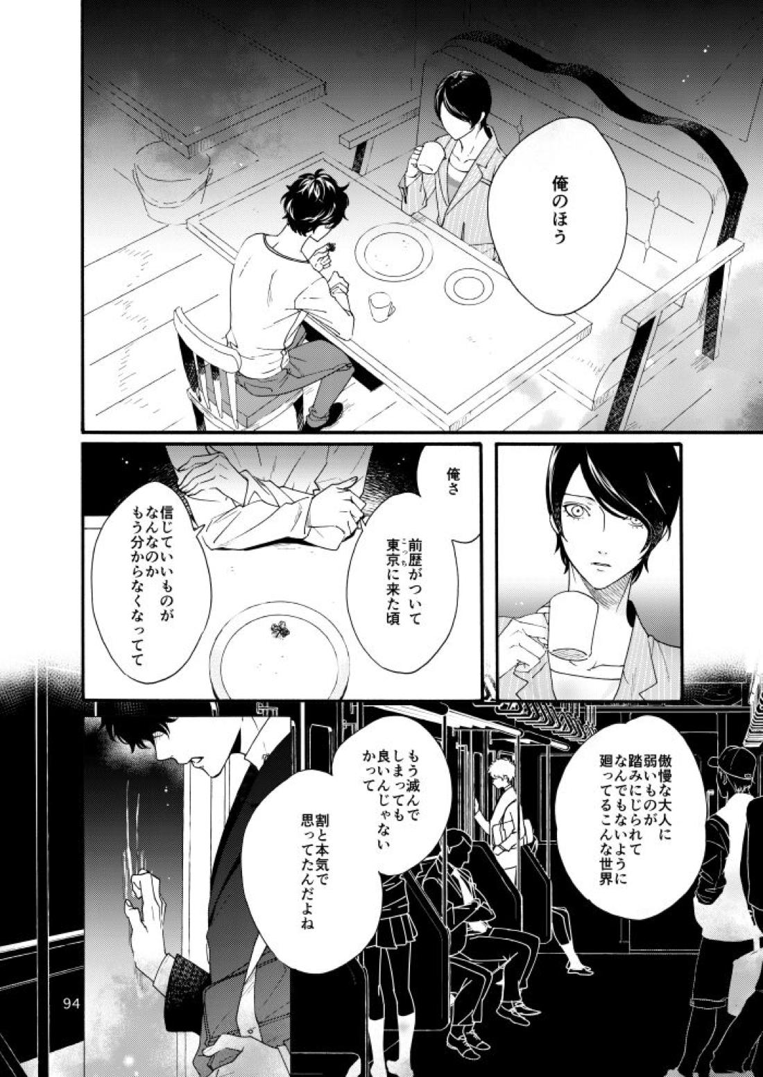 私は愚か者【ペルソナ5/主喜多】 page 90