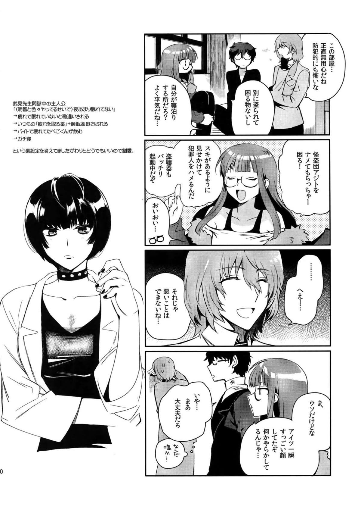 今日はもう寝る。【ペルソナ5/明主】 page 19