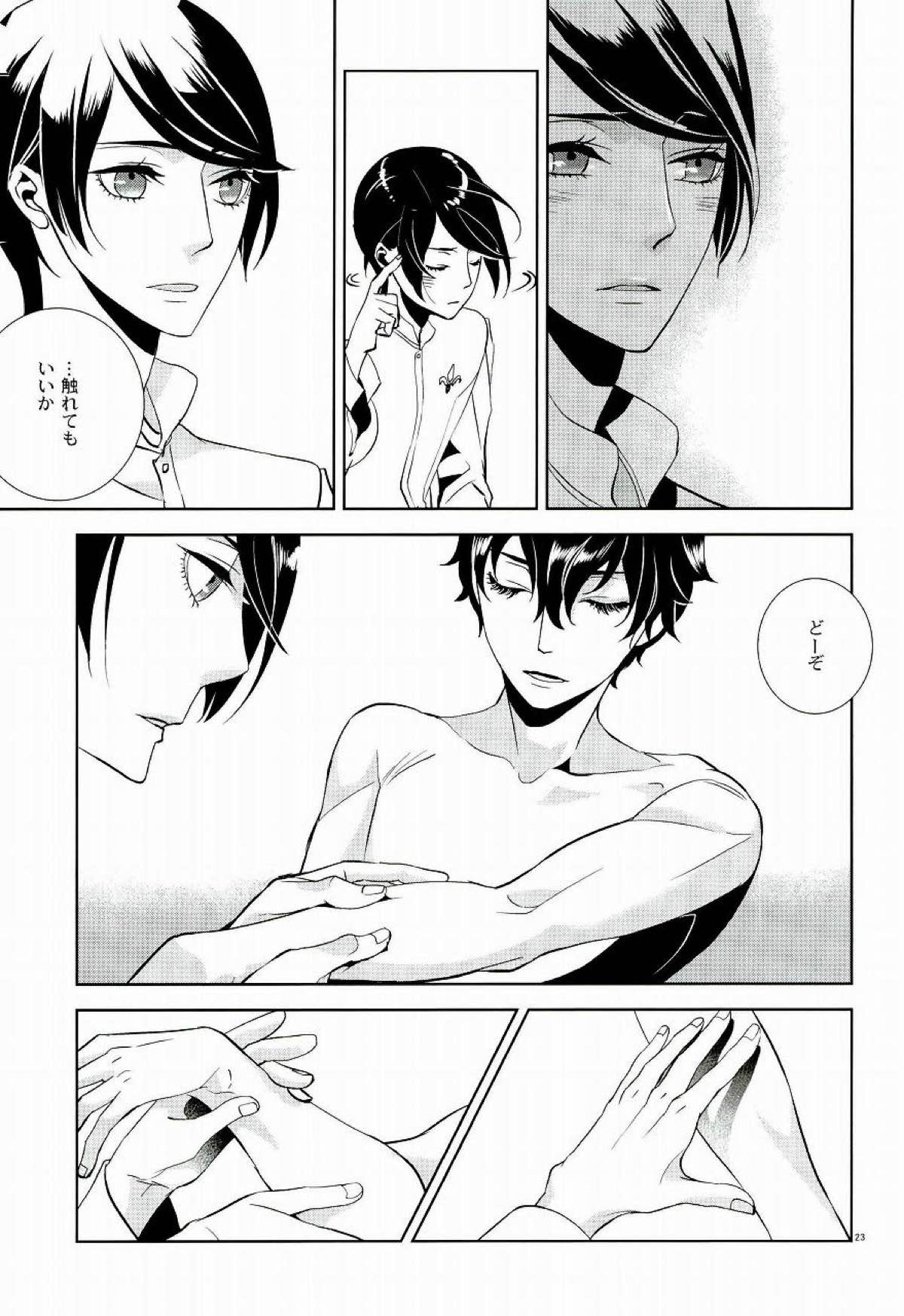 ブランクカードのおもてうら【ペルソナ5/喜多主】 page 20
