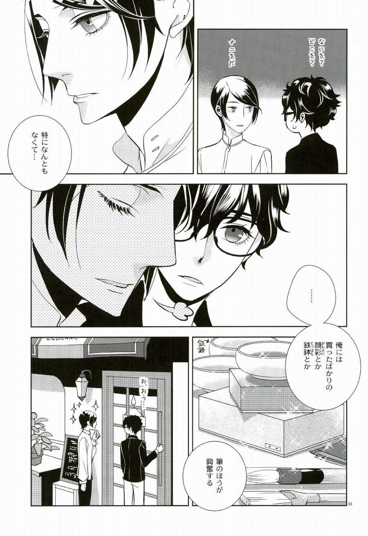ブランクカードのおもてうら【ペルソナ5/喜多主】 page 30