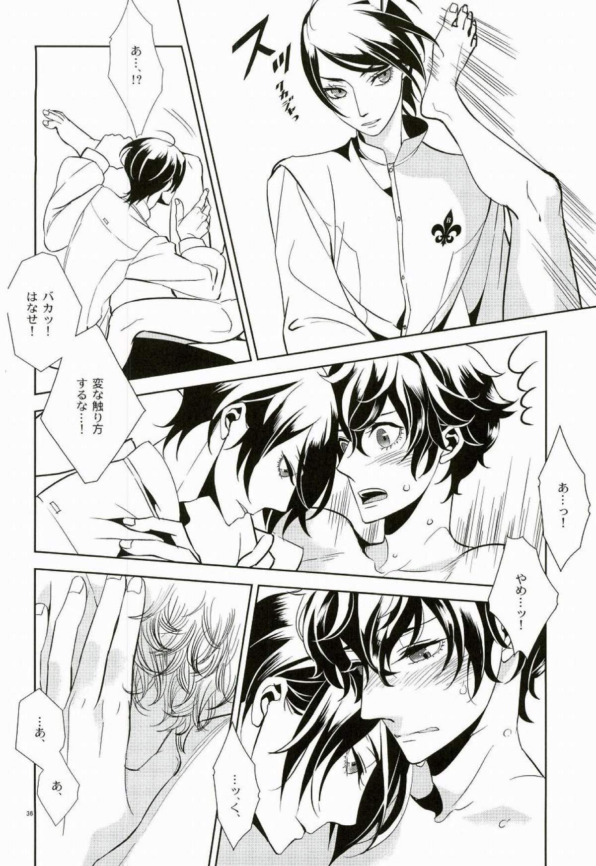 ブランクカードのおもてうら【ペルソナ5/喜多主】 page 33