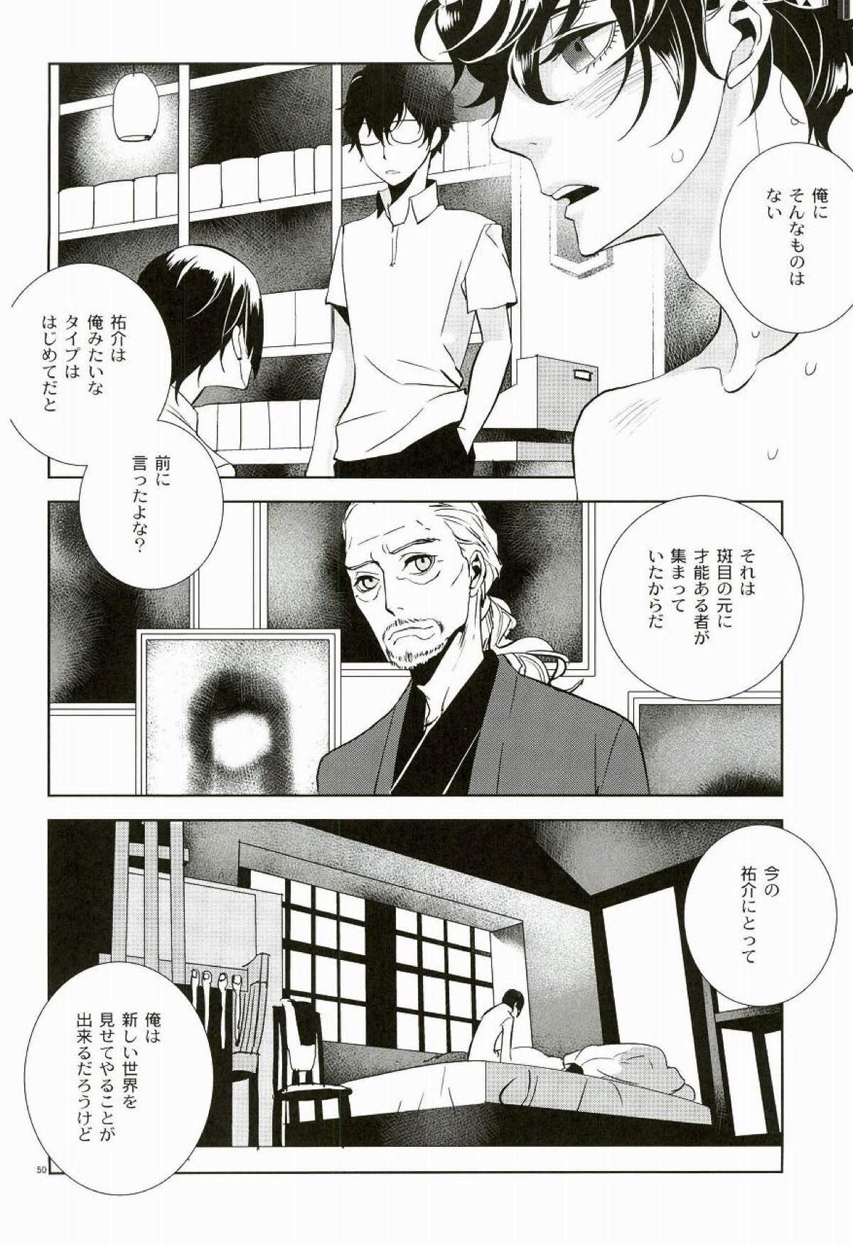 ブランクカードのおもてうら【ペルソナ5/喜多主】 page 47