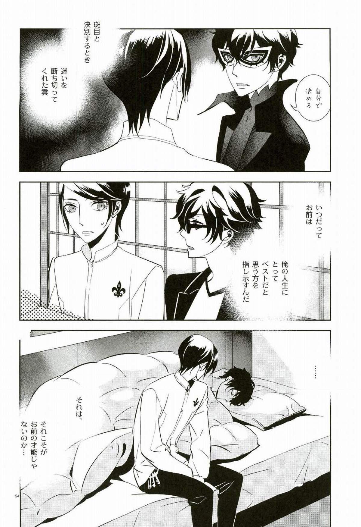 ブランクカードのおもてうら【ペルソナ5/喜多主】 page 51