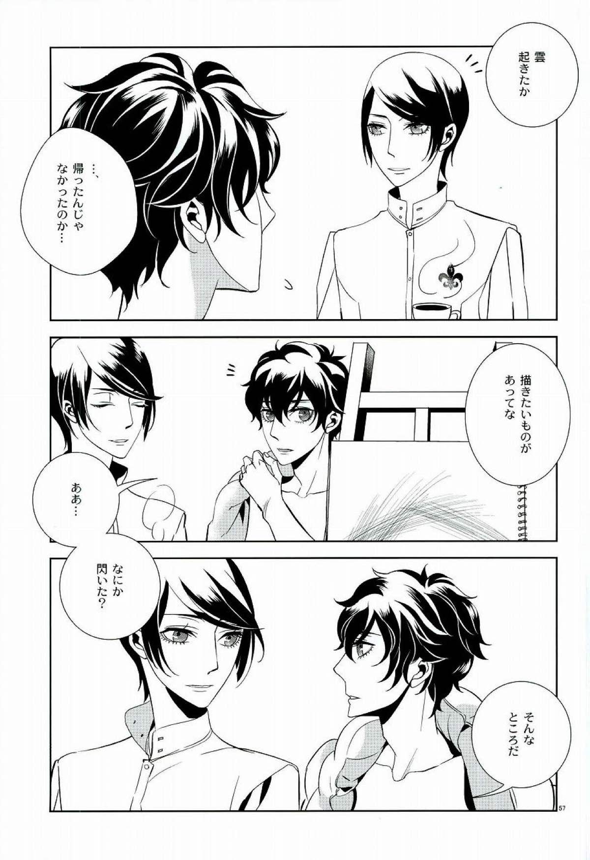 ブランクカードのおもてうら【ペルソナ5/喜多主】 page 54