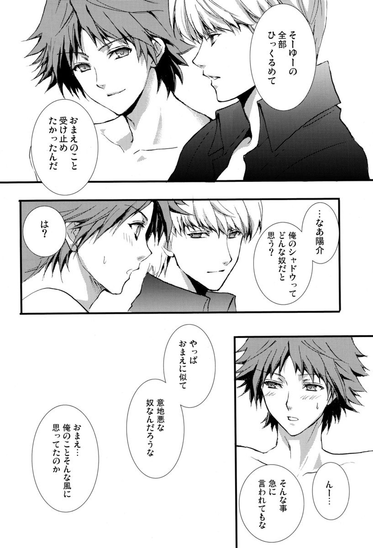 shadow in the mist【ペルソナ4/主花】 page 25