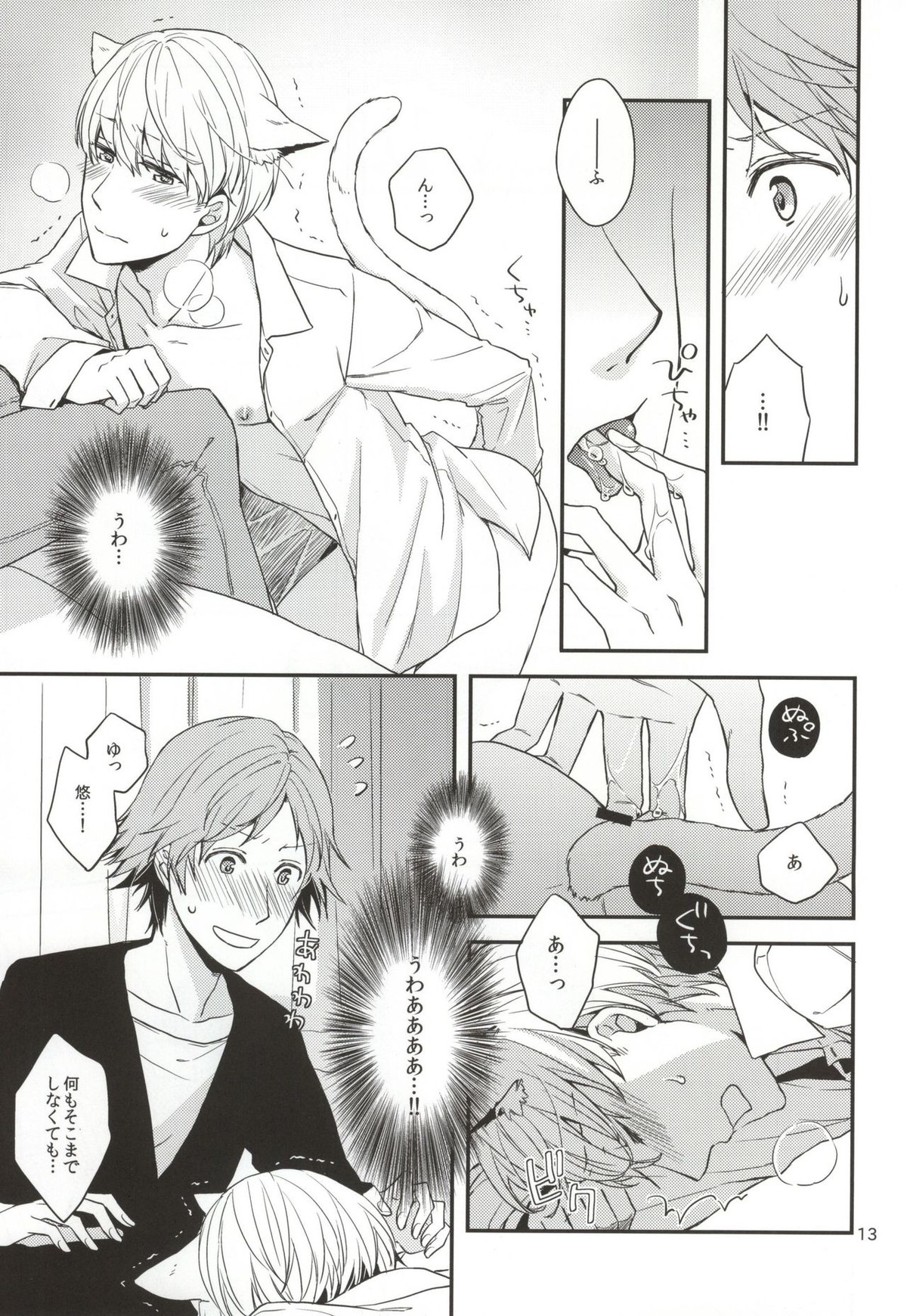CRAZY CAT LOVER【ペルソナ4/花主】 page 12