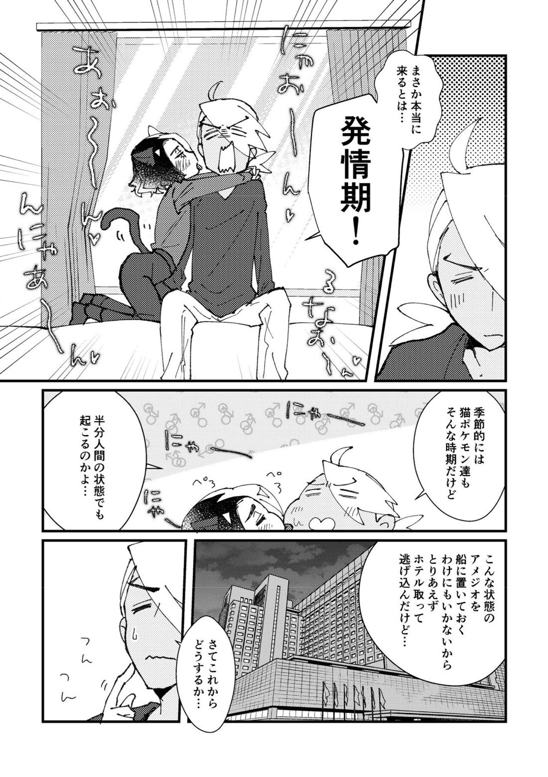 アメがネコになりまして【ポケモン/フリアメ】 page 17