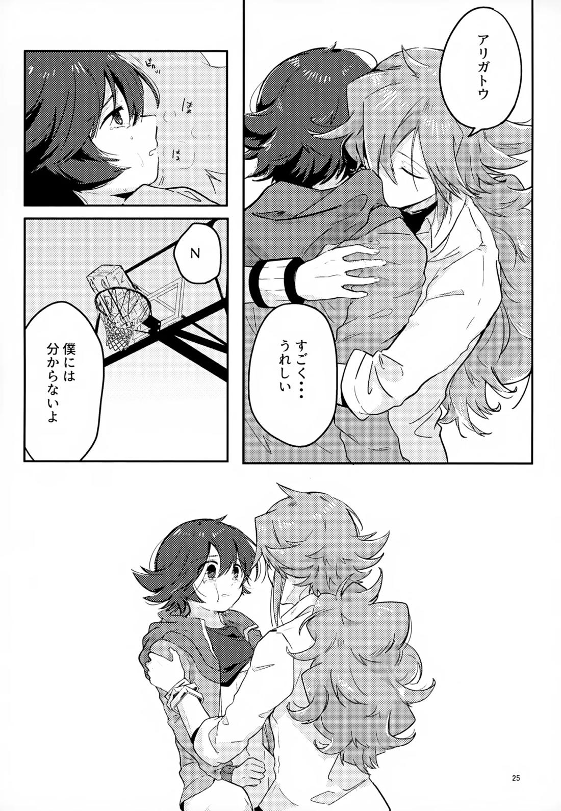 ボクノスキナヒト【ポケモン/Ｎ×トウヤ】 page 24
